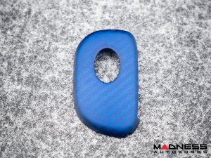 Maserati Granturismo Key Fob Cover - Carbon Fiber (2005 - 2017) - Matte Blue Maserati Granturismo Key Fob Cover - Carbon Fiber (2005 - 2017) - Matte Blue